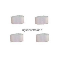 2674R  Pack 4 Esponjas Recambio  Agua-Stop