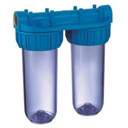 7211 Vaso Doble Contenedor Filtros Completo