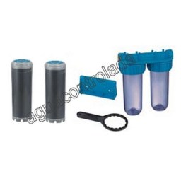  7211C Filtro Declorador (anti-cloro) Doble Acción Casa conexión 1