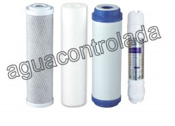  9000B1 Pack 3 Filtros + Postfiltro Osmosis Standard