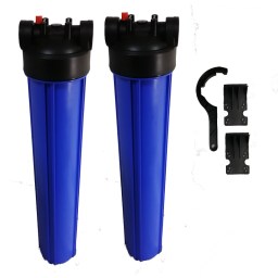  9704D Vaso contenedor Standard opaco 20'' Conexión 3/8,3/4 , 1"