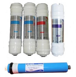 9002BD1 Pack 5 Filtros  in line Quick 